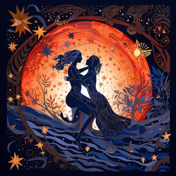 Jupiter Sesquiquadrate Eros